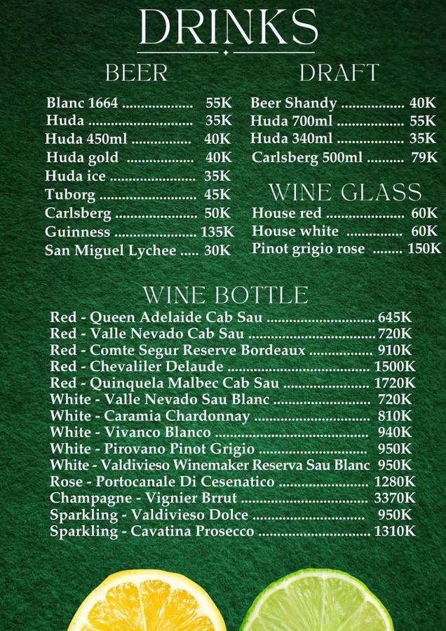 Menu trang 4